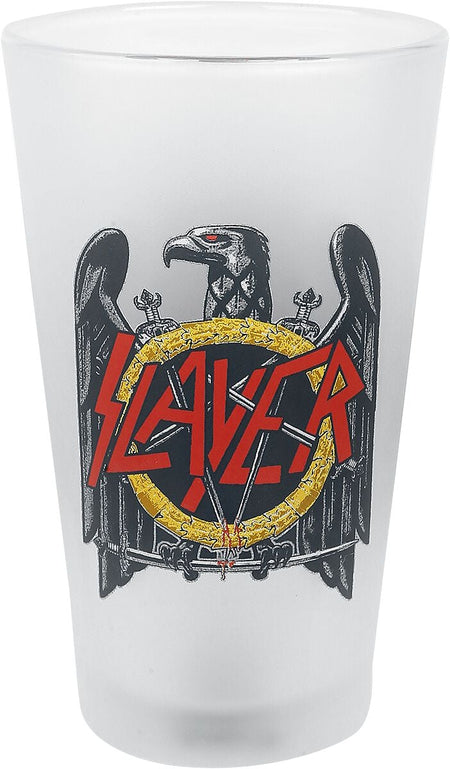 Verre à bière  de Slayer - Eagle Logo - pour Unisexe - blanc - Slayer