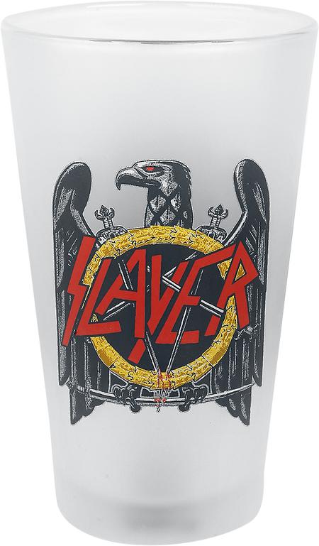 Verre à bière  de Slayer - Eagle Logo - pour Unisexe - blanc - Slayer - View 2
