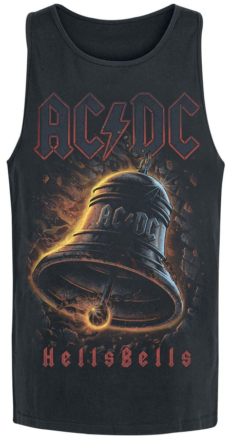 Débardeur  de AC/DC - Hells Bells - S à XXL - pour Homme - noir - AC/DC
