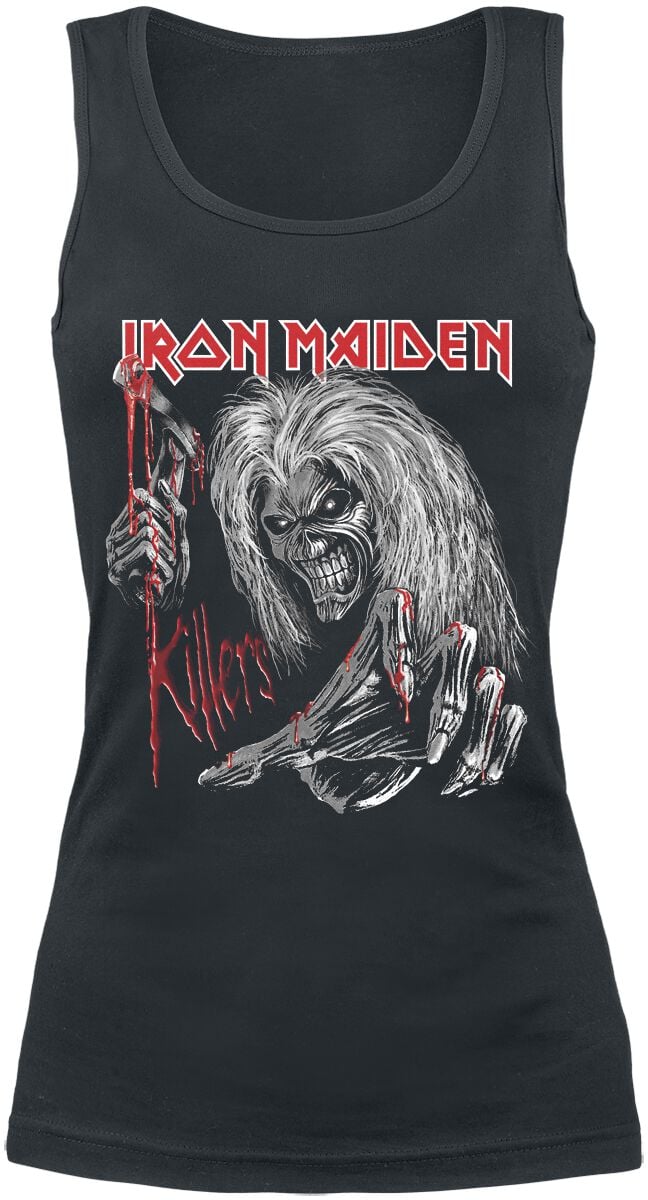 Top  de Iron Maiden - Ed Kills Again - M à XXL - pour Femme - noir - Iron Maiden