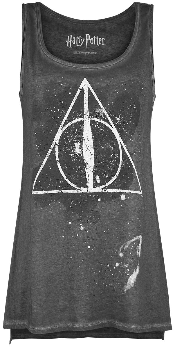Top  de Harry Potter - Les Reliques De La Mort - S à 4XL - pour Femme - gris foncé - Harry Potter