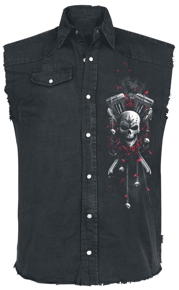 Veste  de Spiral - DOTD Bikers - M à 4XL - pour Homme - noir - Spiral