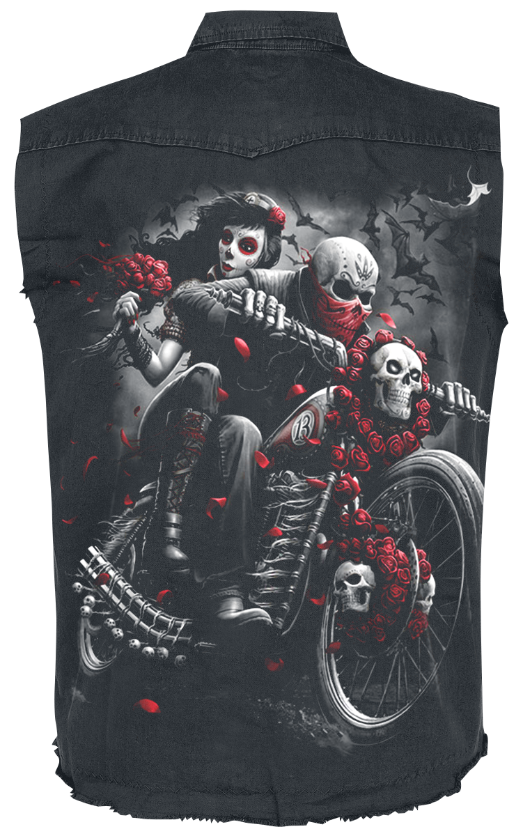 Veste  de Spiral - DOTD Bikers - M à 4XL - pour Homme - noir - Spiral - View 2