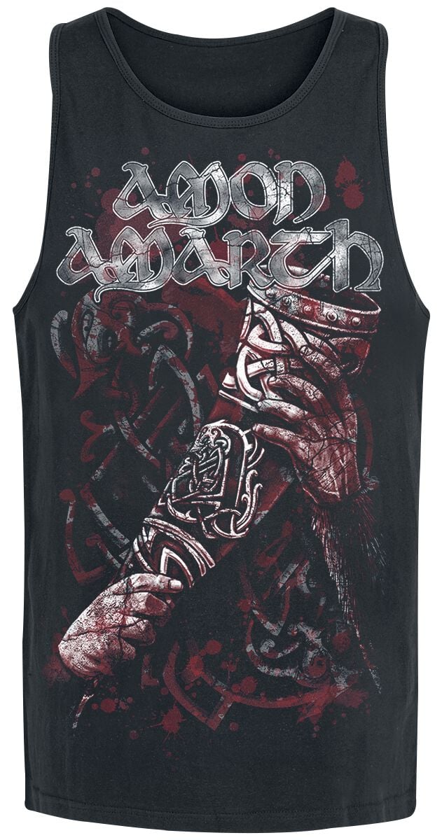 Débardeur  de Amon Amarth - Raise Your Horns - M à XXL - pour Homme - noir - Amon Amarth