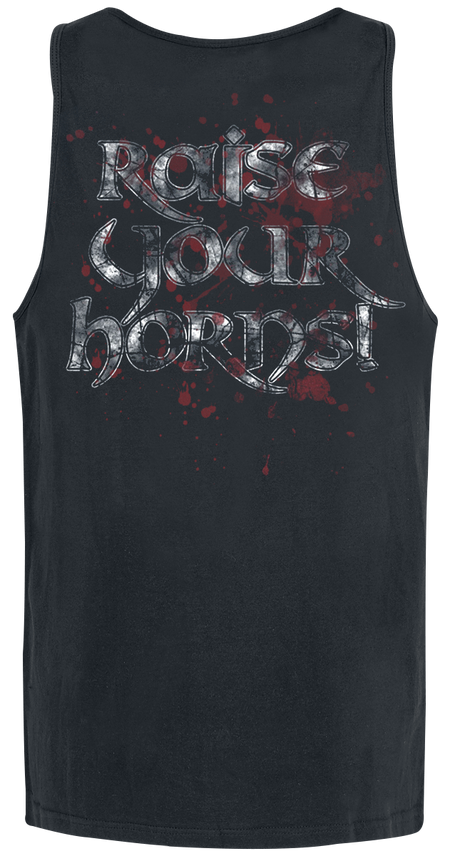 Débardeur  de Amon Amarth - Raise Your Horns - M à XXL - pour Homme - noir - Amon Amarth - View 2