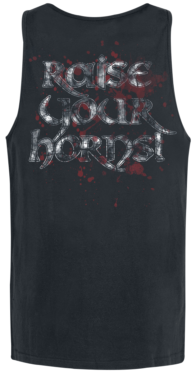 Débardeur  de Amon Amarth - Raise Your Horns - M à XXL - pour Homme - noir - Amon Amarth - View 2