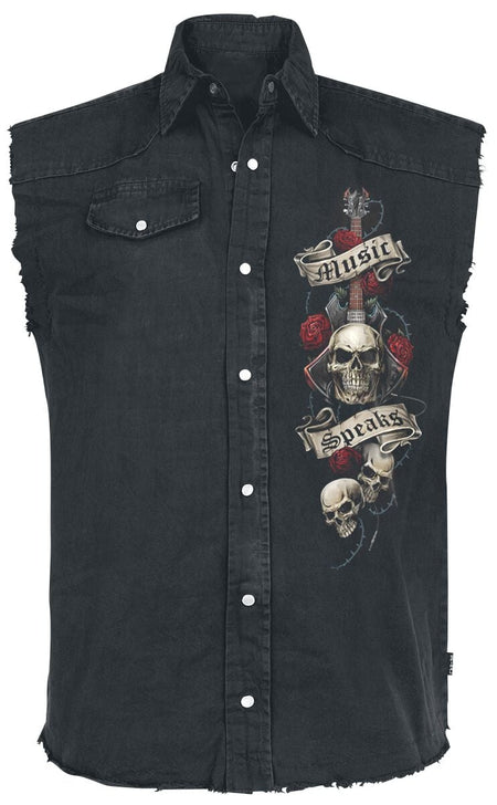 Veste  de Spiral - Unspoken - M à 4XL - pour Homme - noir - Spiral