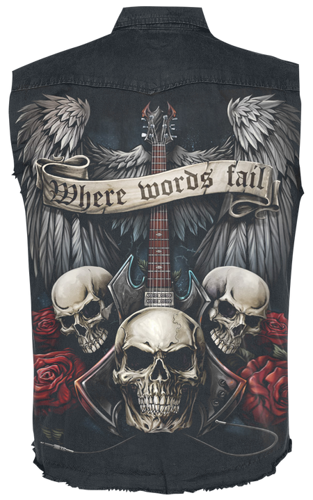 Veste  de Spiral - Unspoken - M à 4XL - pour Homme - noir - Spiral - View 2