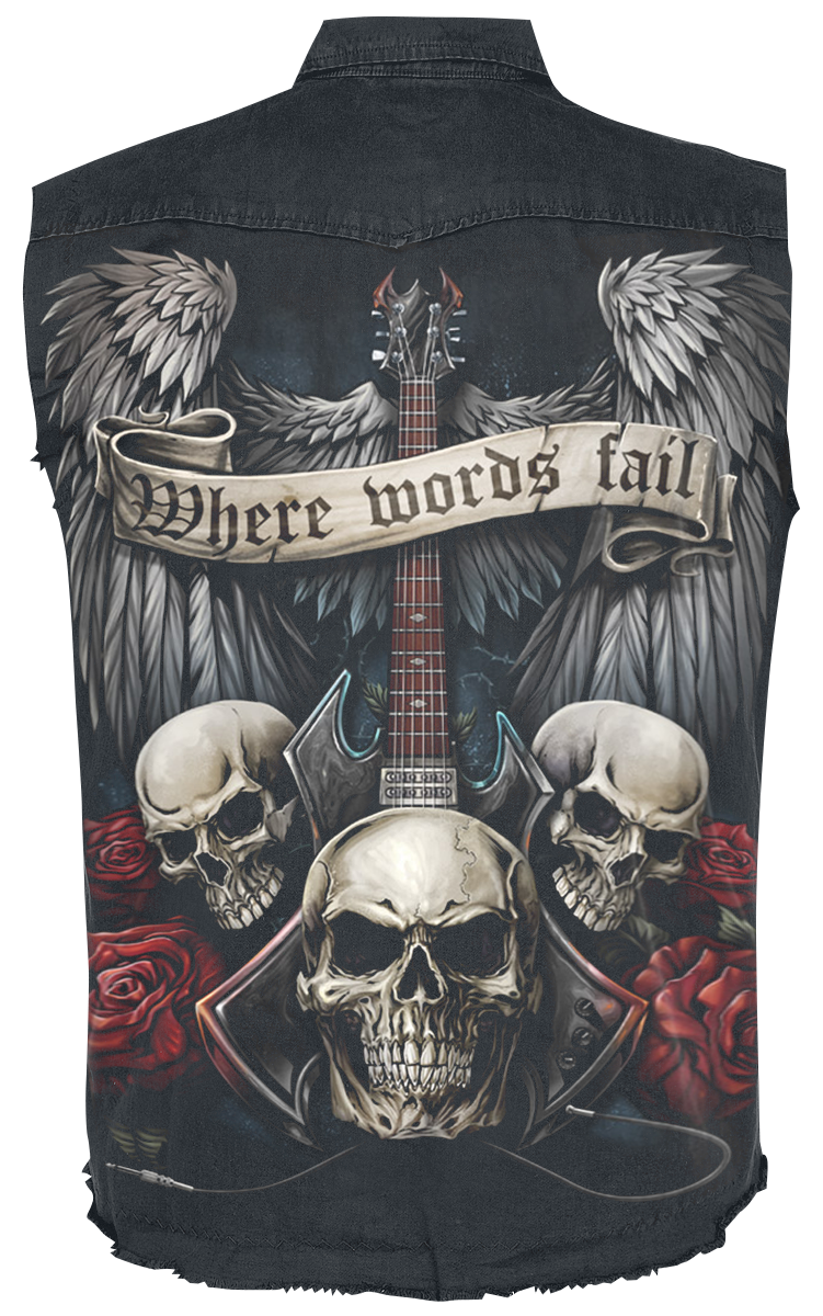 Veste  de Spiral - Unspoken - M à 4XL - pour Homme - noir - Spiral - View 2