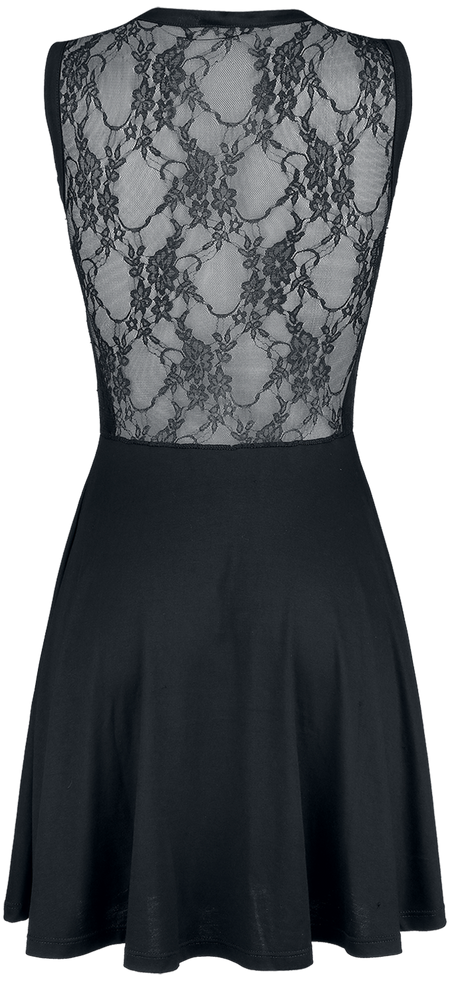 Robe courte Gothic de Outer Vision - Robe Lilly - S à XXL - pour Femme - noir - Outer Vision - View 2