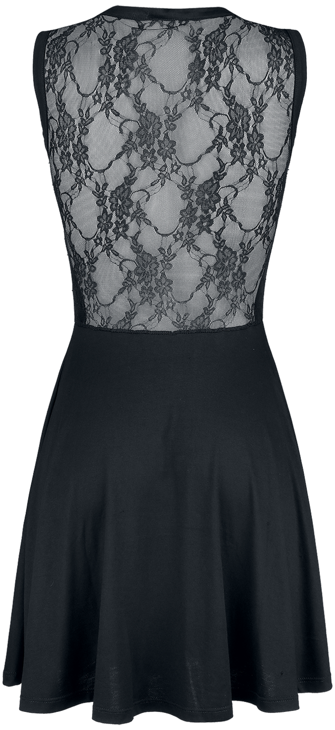 Robe courte Gothic de Outer Vision - Robe Lilly - S à XXL - pour Femme - noir - Outer Vision - View 2