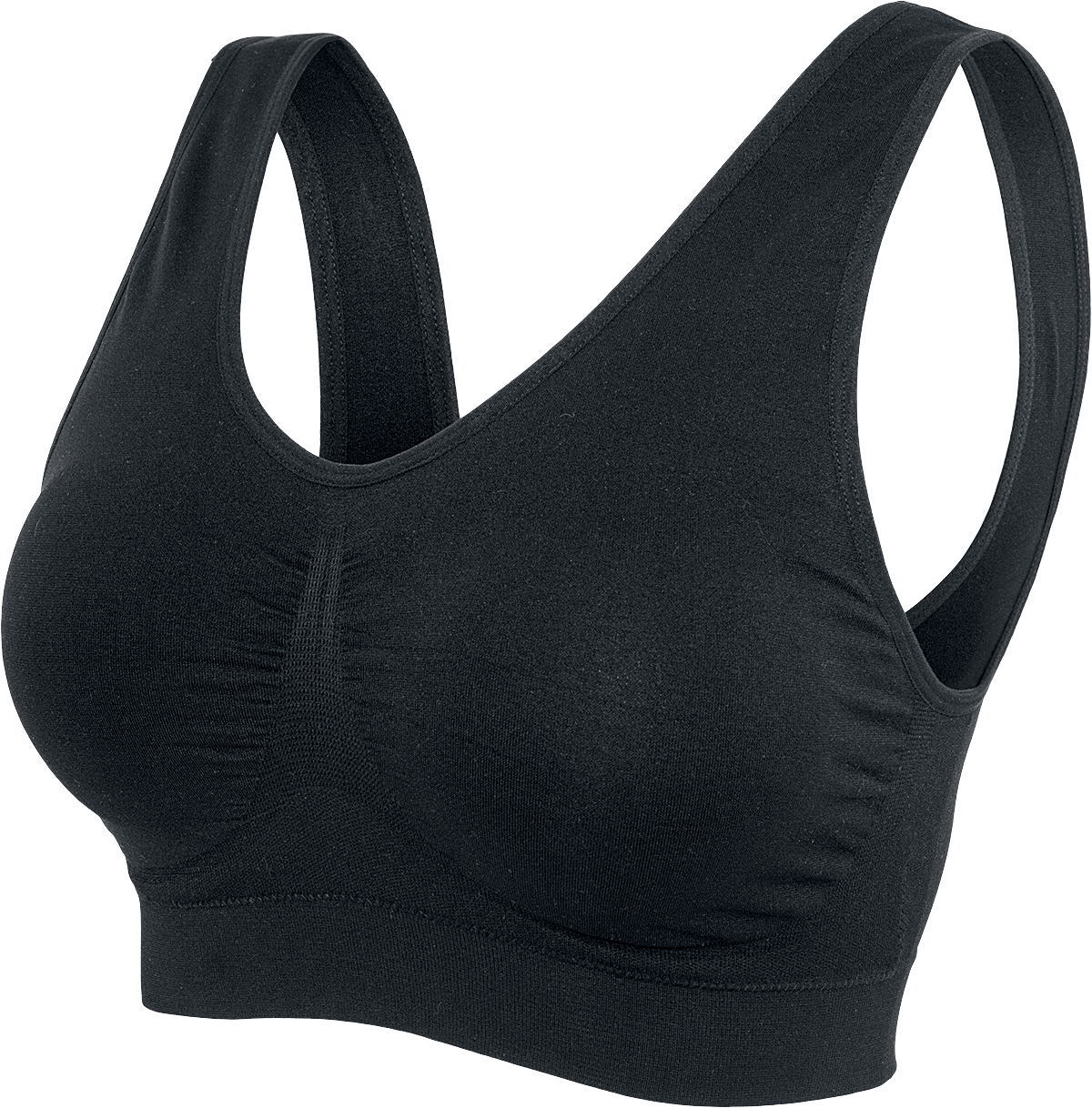 Sous-vêtement  de Urban Classics - Brassière de sport - XS à 5XL - pour Femme - noir - Urban Classics - View 2