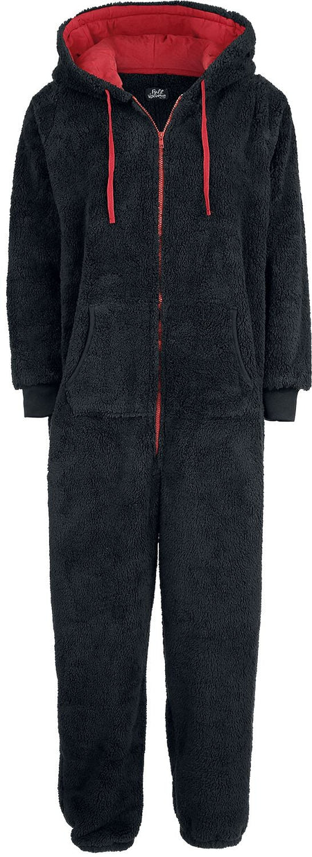 Salopette  de Full Volume by EMP - Cuddle Up - S-M à XXL-3XL - pour Femme - noir - Full Volume by EMP