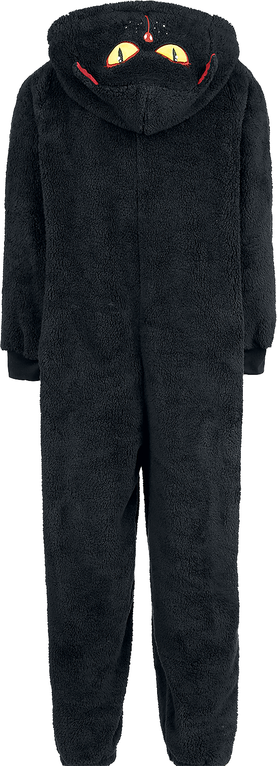 Salopette  de Full Volume by EMP - Cuddle Up - S-M à XXL-3XL - pour Femme - noir - Full Volume by EMP - View 2