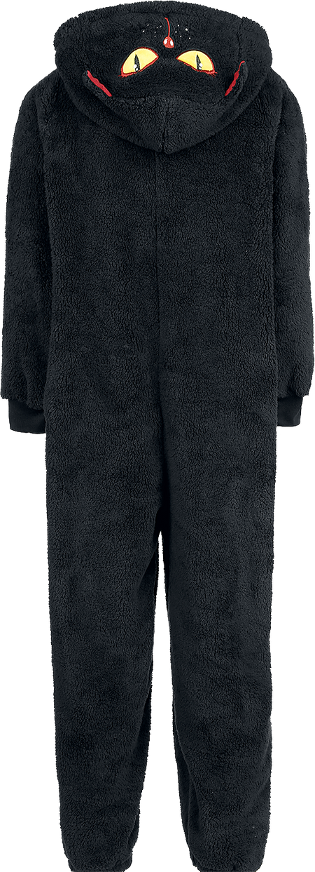 Salopette  de Full Volume by EMP - Cuddle Up - S-M à XXL-3XL - pour Femme - noir - Full Volume by EMP - View 2