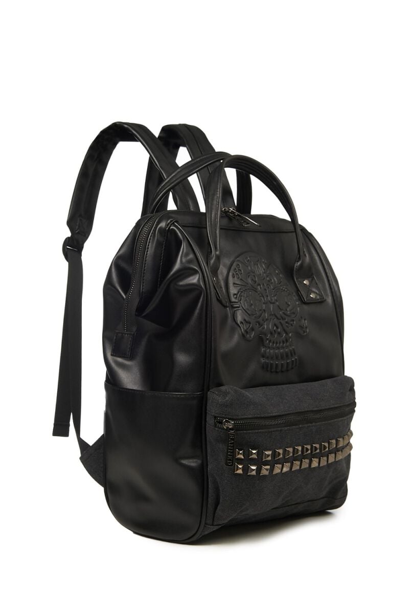 Sac à dos Gothic de Banned Alternative - Androginy - pour Unisexe - noir - Banned Alternative