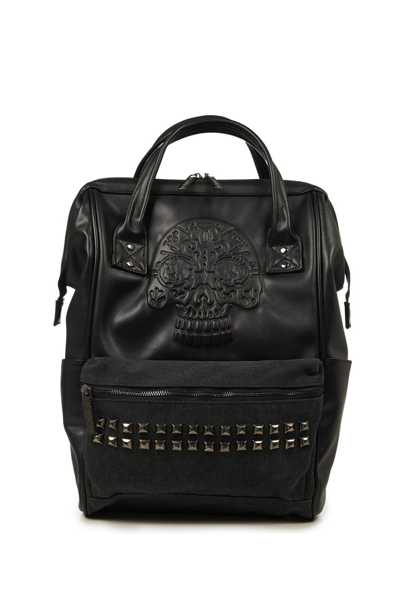Sac à dos Gothic de Banned Alternative - Androginy - pour Unisexe - noir - Banned Alternative - View 2