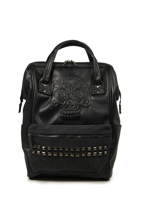 Sac à dos Gothic de Banned Alternative - Androginy - pour Unisexe - noir - Banned Alternative - View 2