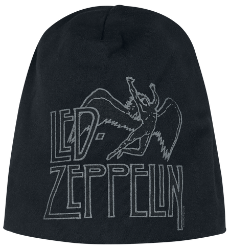 Bonnet  de Led Zeppelin - Icarus - Bonnet Léger - pour Unisexe - noir - Led Zeppelin - View 2