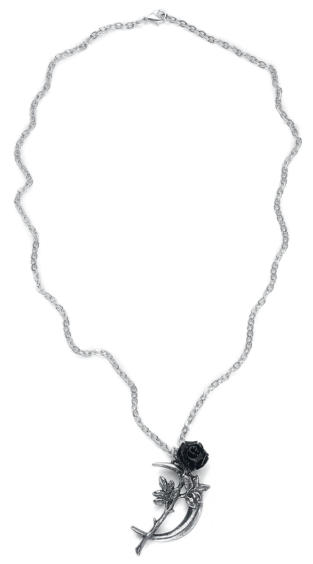 Collier Gothic de Alchemy Gothic - New Romance - pour Femme - couleur argent - Alchemy Gothic - View 2