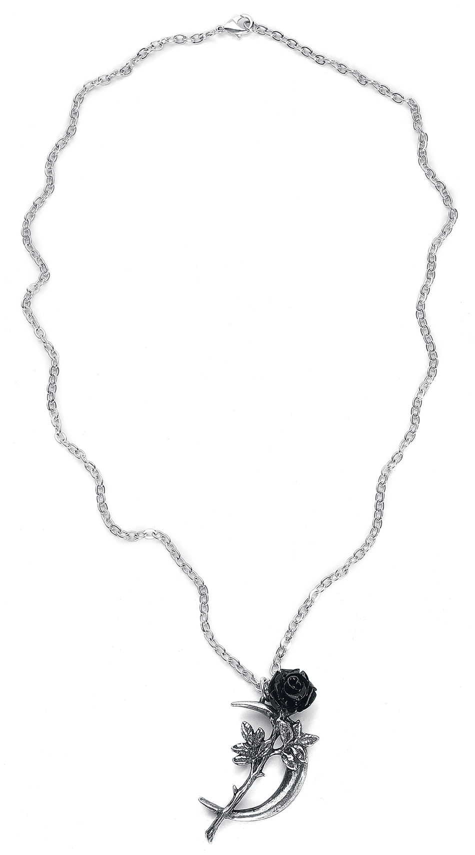 Collier Gothic de Alchemy Gothic - New Romance - pour Femme - couleur argent - Alchemy Gothic - View 2