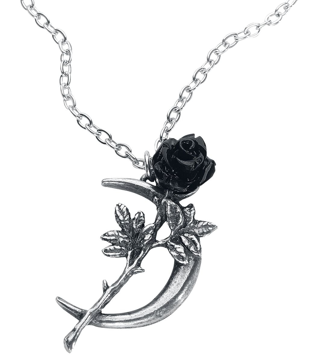 Collier Gothic de Alchemy Gothic - New Romance - pour Femme - couleur argent - Alchemy Gothic