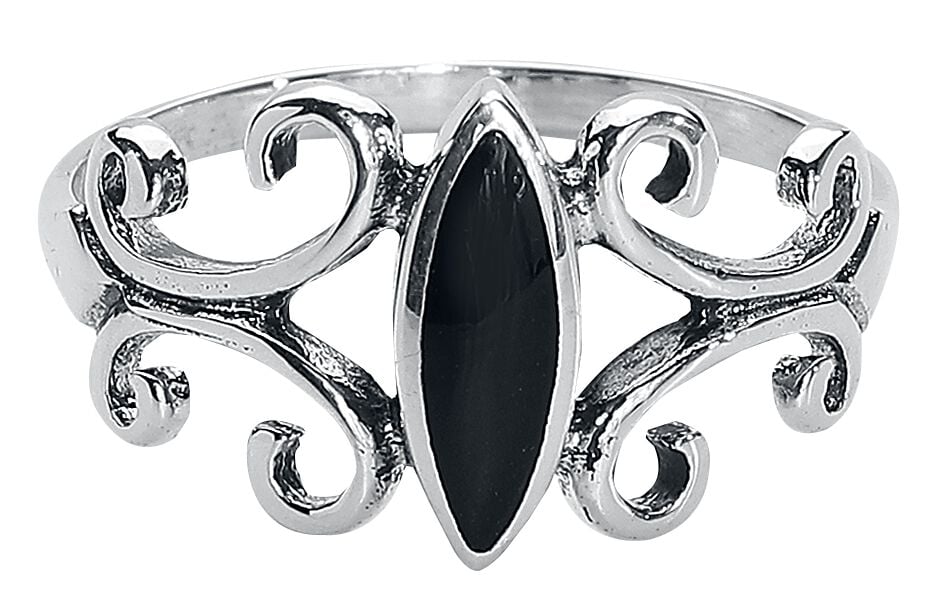 Bague Gothic de etNox - Dunkle Seele - pour Femme - couleur argent - etNox