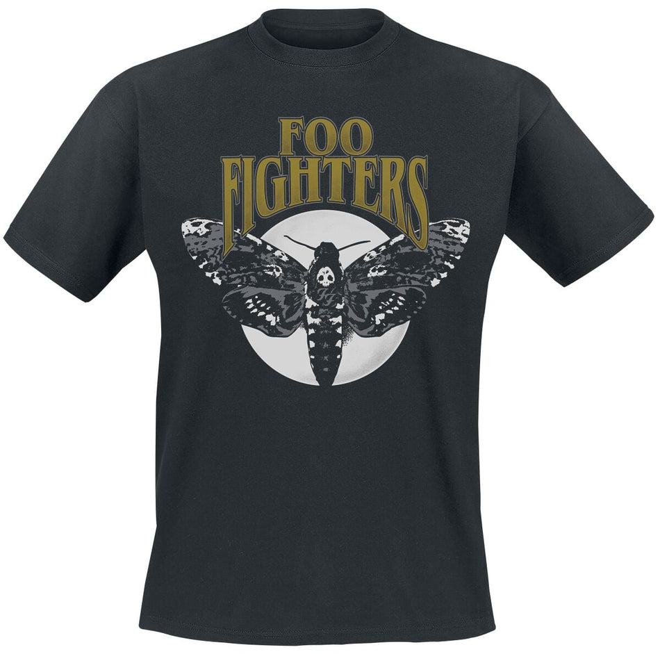 T-Shirt Manches courtes  de Foo Fighters - Hawk Moth - S à XXL - pour Homme - noir - Foo Fighters