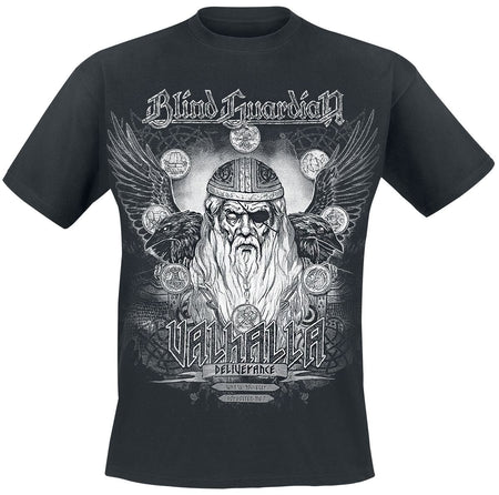 T-Shirt Manches courtes  de Blind Guardian - Valhalla - Deliverance - M à 4XL - pour Homme - noir - Blind Guardian