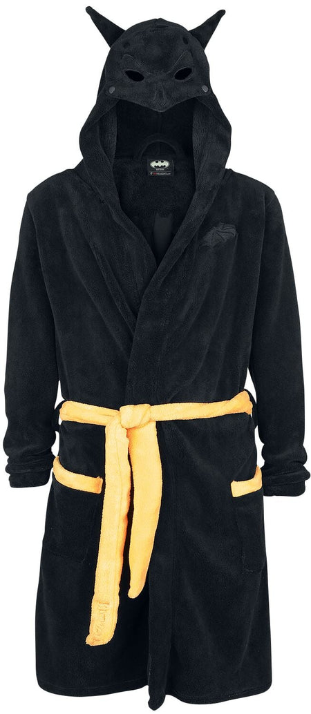 Robe de Chambre  de Batman - S-M à XXL-3XL - pour Homme - noir/jaune - Batman