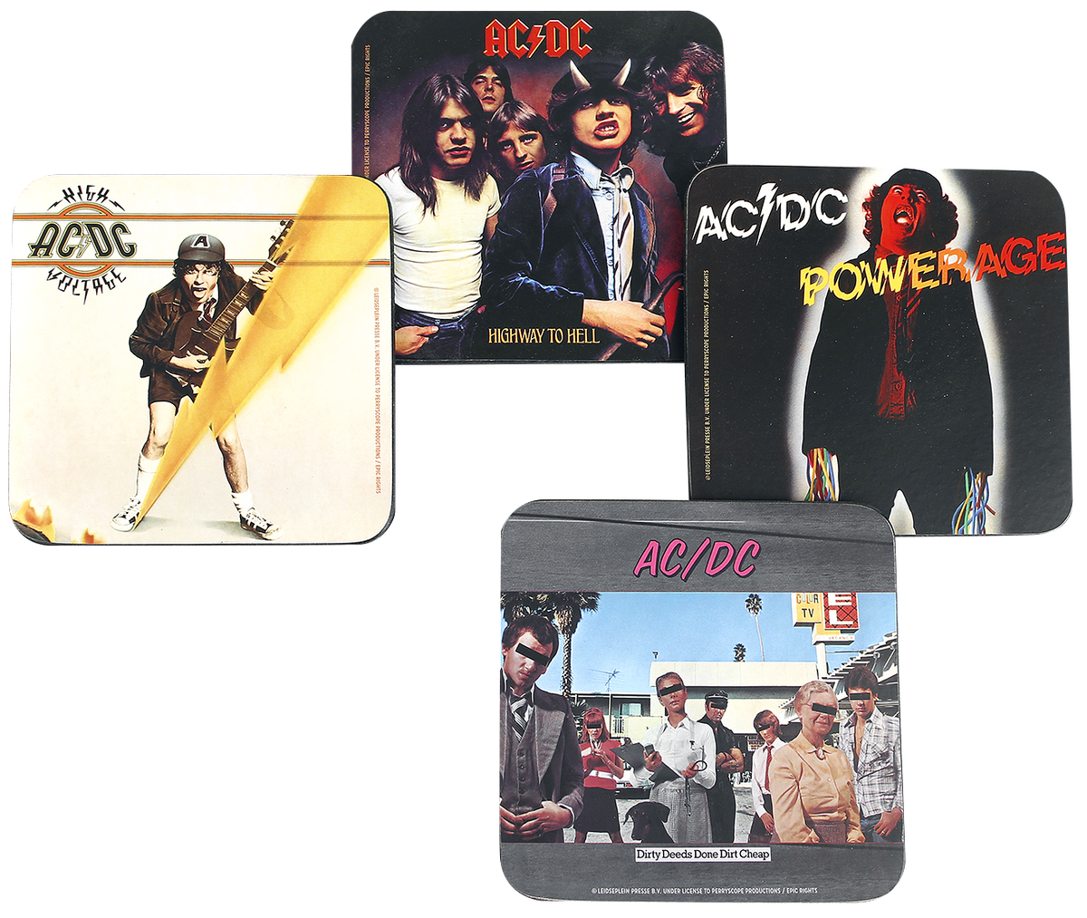 Sous-verres  de AC/DC - Untersetzer - pour Indifférent - standard - AC/DC - View 2