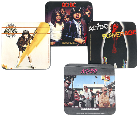 Sous-verres  de AC/DC - Untersetzer - pour Indifférent - standard - AC/DC - View 2