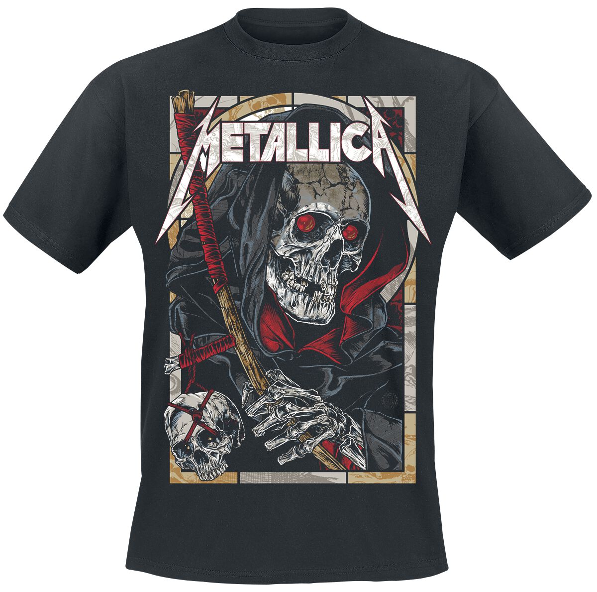 T-Shirt Manches courtes  de Metallica - Death Reaper - S à 5XL - pour Homme - noir - metallica