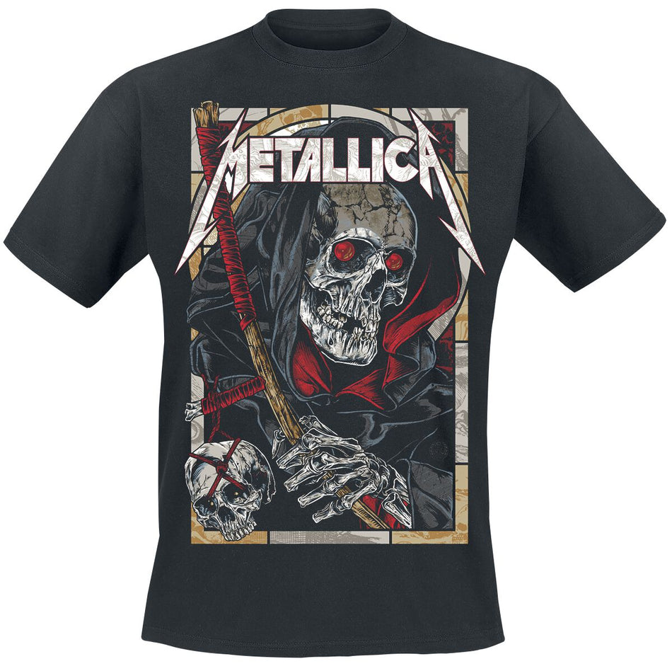 T-Shirt Manches courtes  de Metallica - Death Reaper - S à 5XL - pour Homme - noir - metallica