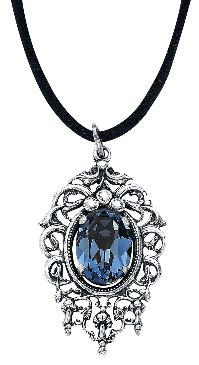 Collier Gothic de Krikor - Tiefer Ozean - pour Femme - couleur argent - Krikor