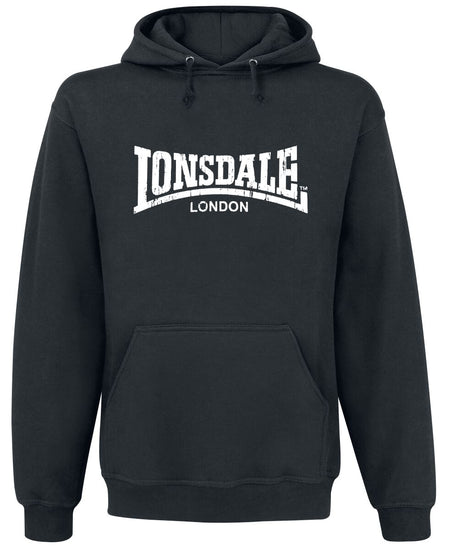 Sweat-shirt à capuche  de Lonsdale London - Wolterton - S à 3XL - pour Homme - noir - Lonsdale London