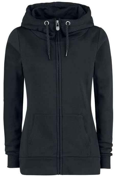 Sweat-shirt zippé à capuche  de Black Premium by EMP - Freaking Out Loud - S à XXL - pour Femme - noir - Black Premium by EMP