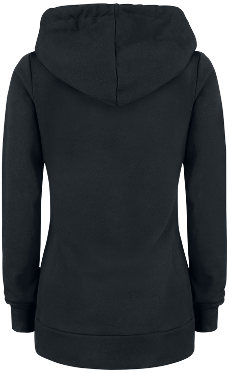 Sweat-shirt zippé à capuche  de Black Premium by EMP - Freaking Out Loud - S à XXL - pour Femme - noir - Black Premium by EMP - View 2