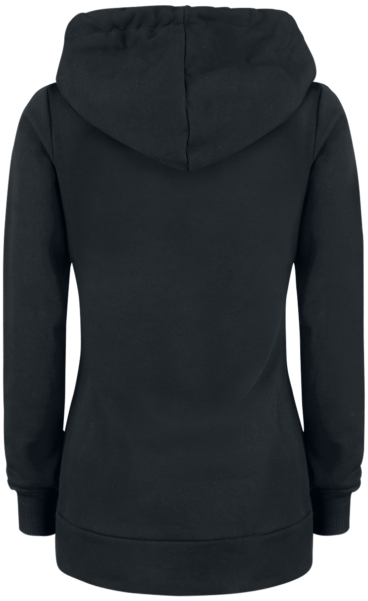 Sweat-shirt zippé à capuche  de Black Premium by EMP - Freaking Out Loud - S à XXL - pour Femme - noir - Black Premium by EMP - View 2
