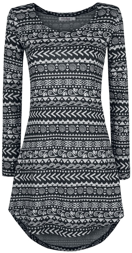 Robe courte  de Innocent - Robe D'Hiver - S à 4XL - pour Femme - gris/noir - innocent