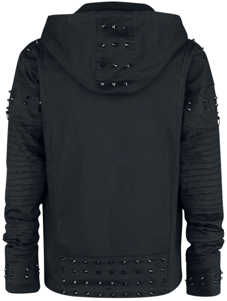Veste d'hiver Gothic de Vixxsin - Veste Black Chrome - S à XXL - pour Homme - noir - Vixxsin - View 2