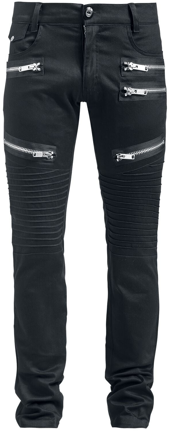 Pantalon en toile Gothic de Heartless - Alihan Pant - W30L32 à W38L34 - pour Homme - noir - Heartless