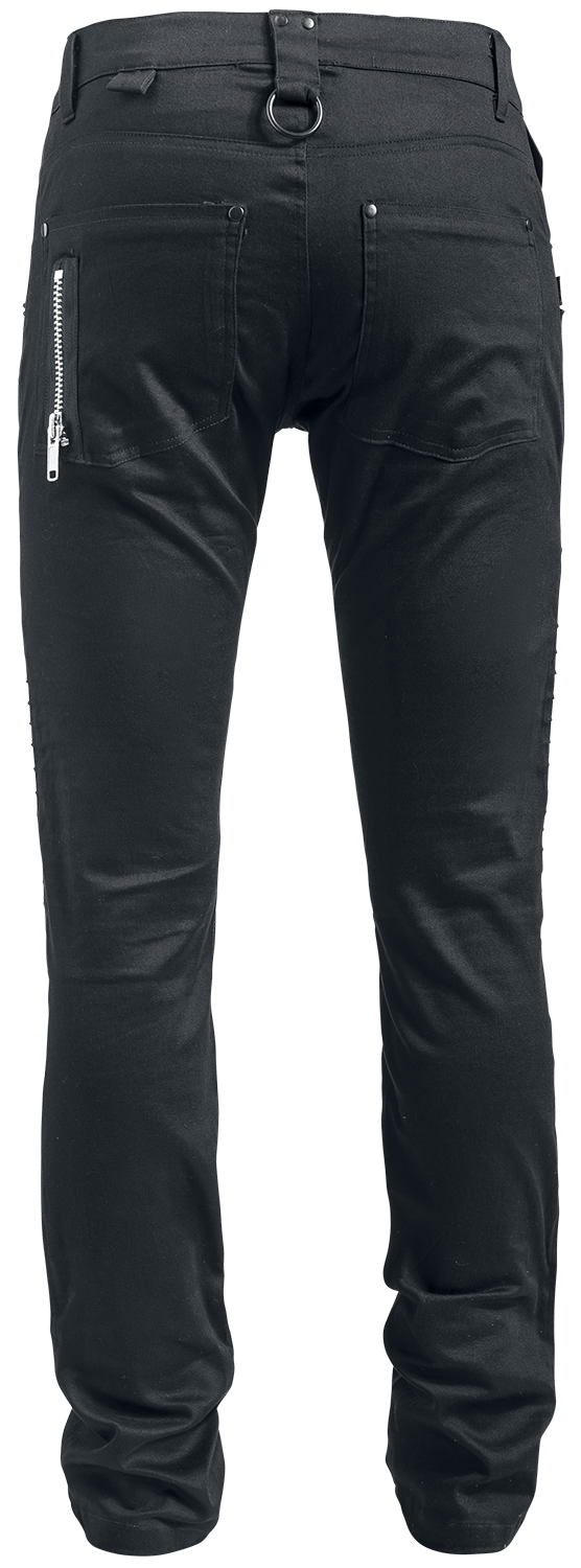 Pantalon en toile Gothic de Heartless - Alihan Pant - W30L32 à W38L34 - pour Homme - noir - Heartless - View 2
