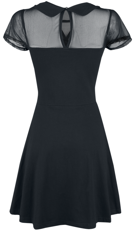 Robe courte Gothic de Heartless - Robe Noire - S à XL - pour Femme - noir - Heartless - View 2