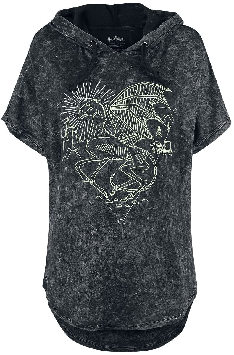 T-Shirt Manches courtes  de Harry Potter - Forbidden Forest - Sombral - S à XXL - pour Femme - gris - Harry Potter