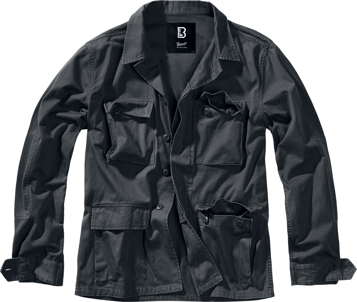 Veste mi-saison  de Brandit - Veste Militaire - S à 5XL - pour Homme - noir - Brandit - View 2
