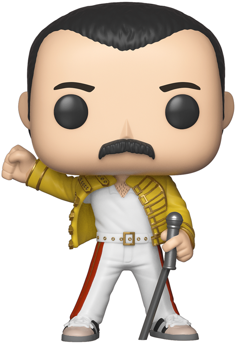 Queen - Freddie Mercury (Wembley 1986) Rocks Vinyl Figur 96 - Funko Pop! - Funko Shop Europe - Queen - View 2