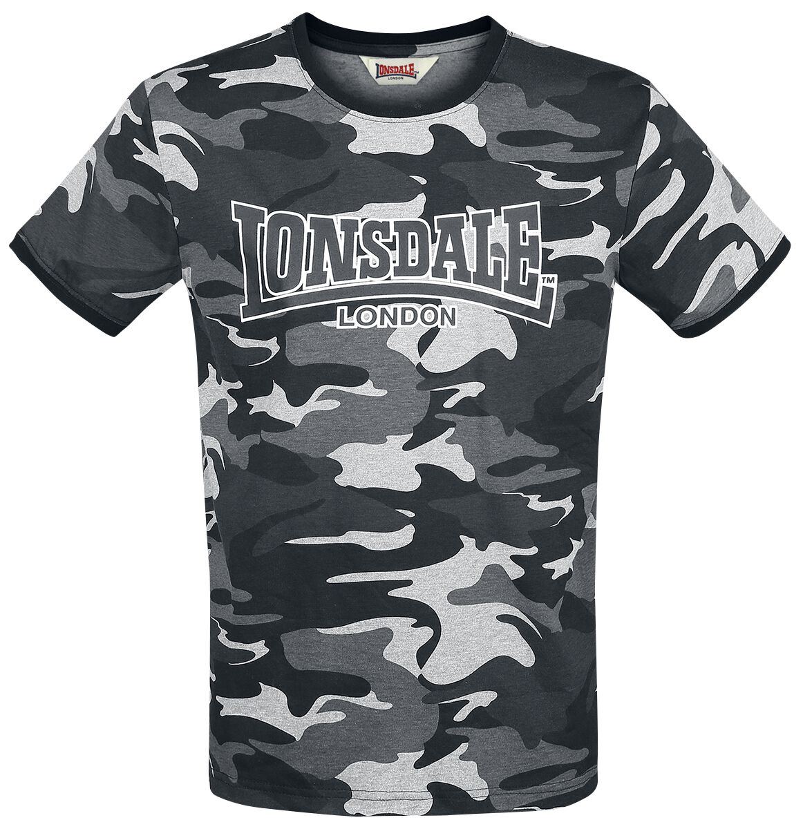 T-Shirt Manches courtes  de Lonsdale London - Cobbett - S à 3XL - pour Homme - camouflage - Lonsdale London