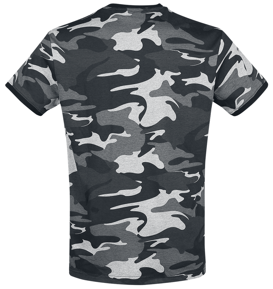 T-Shirt Manches courtes  de Lonsdale London - Cobbett - S à 3XL - pour Homme - camouflage - Lonsdale London - View 2