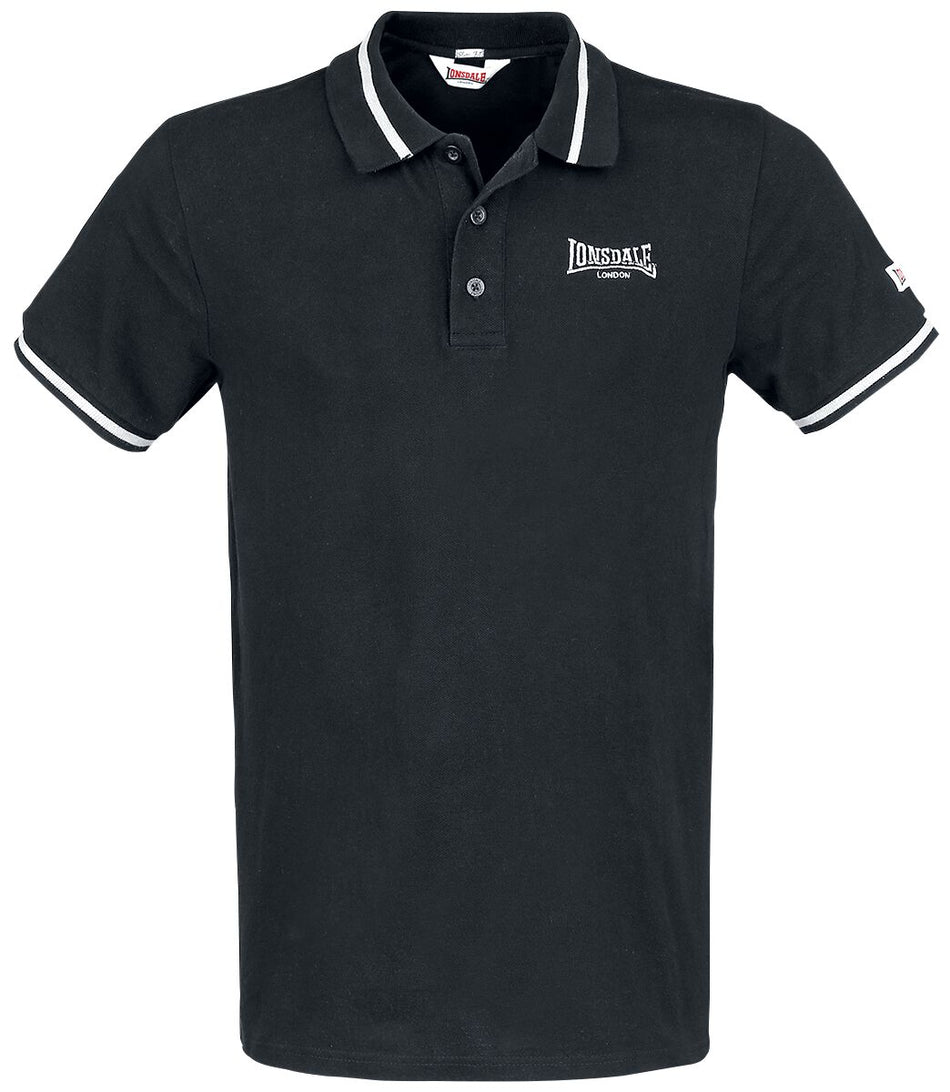 Polo  de Lonsdale London - Causton - S à 3XL - pour Homme - noir - Lonsdale London